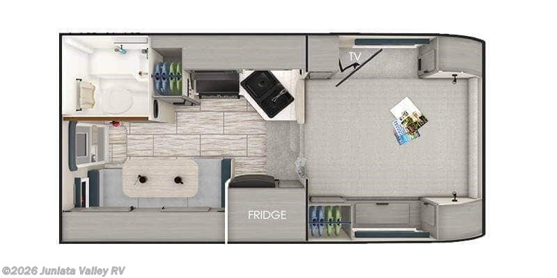 Floorplan of 2027 Lance TC 850