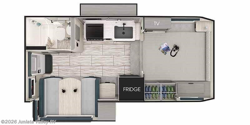 Floorplan of 2027 Lance TC 1062