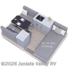 Floorplan of 2027 Aliner Scout Lite Base