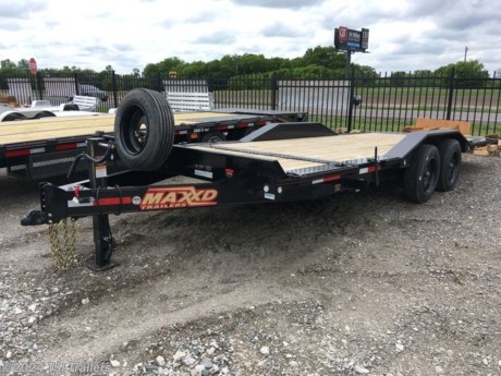 &lt;h3&gt; 2023 MAXXD Trailers G8X G8X10222&lt;/h3&gt;&lt;p&gt; The G8X is the twin to our T8X only in a split deck gravity tilt setup. It has an 18&#39; tilt deck with the rest of it being a stationary for a total length of 22&#39;, 24&#39;, 26&#39;, and 28&#39;. It has torsion suspension axles which have a smoother ride and a longer warranty than spring suspension axles. The axles are 8K Dexter with electric brakes for a GVWR of 16,000 lbs. It is available in an 83&quot; deck width, or 102&quot; overall width with drive-over fenders. It is also available with a gooseneck upgrade. This trailer is a great choice for a heavy duty equipment trailer to haul your tractor, skid steer, and other types of equipment.&lt;/p&gt; http://www.tsitrailers.com/--xInventoryDetail?id=8834723