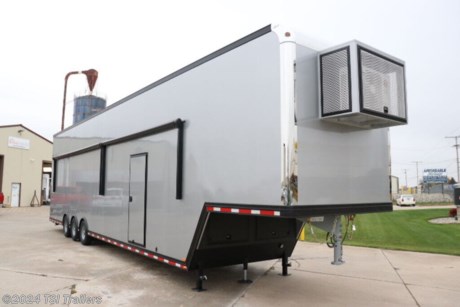 &lt;strong&gt;This is an example of a prior sold unit. If you&#39;re interested in ordering a duplicate of this inTech Trailer we&#39;d be happy to help with that.&lt;/strong&gt;&lt;br&gt; &lt;br&gt; &lt;h3&gt; &lt;strong&gt;This is an example of a prior sold unit. If you&#39;re interested in ordering a duplicate of this inTech Trailer we&#39;d be happy to help with that.&lt;/strong&gt;&lt;br&gt; &lt;br&gt; 2023 InTech Trailers Gooseneck 8.5x46 BGA8546TTA5 Stacker&lt;/h3&gt;&lt;strong&gt;(AVAILABLE FOR ORDER)&lt;/strong&gt;&lt;br&gt;&lt;p&gt; When you are going to do some serious towing, take a look at inTech&#39;s Aluminum Gooseneck trailers. Built utilizing a custom engineered, all aluminum, all tube frame, our Aluminum Gooseneck trailers will deliver years and years of reliable service. We are so confident that our aluminum gooseneck trailers are built to last that we offer the only transferrable warranty in the industry!&lt;/p&gt;&lt;p&gt; Don&#39;t be fooled by some company&#39;s claims of building an &quot;aluminum gooseneck trailer&quot;. Most trailer manufacturers build a &quot;hybrid&quot; comprised of both aluminum and a steel subframe. This not only adds unnecessary weight but it also is prone to rust, corrosion and electrolysis, shortening the life of the trailer. inTech&#39;s aluminum gooseneck trailer frames are ALL aluminum, ALL tube...we specialize in aluminum and would not do it any other way. Call us today to learn more about the inTech Aluminum Gooseneck trailer difference!&lt;/p&gt;&lt;strong&gt;Features may include:&lt;/strong&gt;&lt;p&gt; &lt;strong&gt;Chassis&lt;/strong&gt;&lt;/p&gt;&lt;ul&gt; &lt;li&gt; Full Perimeter All-Aluminum Frame&lt;/li&gt;&lt;/ul&gt;&lt;ul&gt; &lt;li&gt; All Tube Construction&lt;/li&gt;&lt;/ul&gt;&lt;ul&gt; &lt;li&gt; Dexter Torsion Axles&lt;/li&gt;&lt;/ul&gt;&lt;ul&gt; &lt;li&gt; Electric Brakes - All Axles&lt;/li&gt;&lt;/ul&gt;&lt;ul&gt; &lt;li&gt; Breakaway Battery Kit&lt;/li&gt;&lt;/ul&gt;&lt;ul&gt; &lt;li&gt; 7-Way Trailer Plug&lt;/li&gt;&lt;/ul&gt;&lt;ul&gt; &lt;li&gt; 2 5/16&quot; Adjustable Height GN Coupler&lt;/li&gt;&lt;/ul&gt;&lt;ul&gt; &lt;li&gt; Safety Chains w/ Storage Loop&lt;/li&gt;&lt;/ul&gt;&lt;ul&gt; &lt;li&gt; Dual Leg Manual Landing Gear&lt;/li&gt;&lt;/ul&gt;&lt;ul&gt; &lt;li&gt; 16&quot; O/C Floor Crossmembers&lt;/li&gt;&lt;/ul&gt;&lt;ul&gt; &lt;li&gt; 16&quot; O/C Wall Studs&lt;/li&gt;&lt;/ul&gt;&lt;ul&gt; &lt;li&gt; 16&quot; O/C Roof Studs&lt;/li&gt;&lt;/ul&gt;&lt;ul&gt; &lt;li&gt; Smooth Aluminum Wheel Boxes&lt;/li&gt;&lt;/ul&gt;&lt;ul&gt; &lt;li&gt; Nitro Filled Tires w/ Steel Wheels&lt;/li&gt;&lt;/ul&gt;&lt;strong&gt;Interior&lt;/strong&gt;&lt;ul&gt; &lt;li&gt; One Piece Aluminum Subfloor Vapor Barrier&lt;/li&gt;&lt;/ul&gt;&lt;ul&gt; &lt;li&gt; 3/4&quot; Plywood Subfloor&lt;/li&gt;&lt;/ul&gt;&lt;ul&gt; &lt;li&gt; (3) Dome Lights&lt;/li&gt;&lt;/ul&gt;&lt;ul&gt; &lt;li&gt; (1) 12V Power Roof Vent&lt;/li&gt;&lt;/ul&gt;&lt;ul&gt; &lt;li&gt; 7&#39; Standard Interior Height&lt;/li&gt;&lt;/ul&gt;&lt;ul&gt; &lt;li&gt; (4) 5000# Recessed D-Rings&lt;/li&gt;&lt;/ul&gt;&lt;ul&gt; &lt;li&gt; 4&#39; Interior Beavertail&lt;/li&gt;&lt;/ul&gt;&lt;strong&gt;Exterior&lt;/strong&gt;&lt;ul&gt; &lt;li&gt; .030 Aluminum Skin&lt;/li&gt;&lt;/ul&gt;&lt;ul&gt; &lt;li&gt; Screwless Aluminum Exterior&lt;/li&gt;&lt;/ul&gt;&lt;ul&gt; &lt;li&gt; One Piece Aluminum Roof&lt;/li&gt;&lt;/ul&gt;&lt;ul&gt; &lt;li&gt; Arched Walk on Trussed Roof System&lt;/li&gt;&lt;/ul&gt;&lt;ul&gt; &lt;li&gt; 3&quot; Upper and Lower Rub Rail&lt;/li&gt;&lt;/ul&gt;&lt;ul&gt; &lt;li&gt; LED Premium Clearance Lights&lt;/li&gt;&lt;/ul&gt;&lt;ul&gt; &lt;li&gt; LED Slimline Tail Lights&lt;/li&gt;&lt;/ul&gt;&lt;ul&gt; &lt;li&gt; ATP Enclosed Riser w/ (2) Storage Doors&lt;/li&gt;&lt;/ul&gt;&lt;ul&gt; &lt;li&gt; 36&quot; 405 Series Entrance Door&lt;/li&gt;&lt;/ul&gt;&lt;ul&gt; &lt;li&gt; FMVSS Premium Entrance Door Latch&lt;/li&gt;&lt;/ul&gt;&lt;ul&gt; &lt;li&gt; Color Matched Front Verticals&lt;/li&gt;&lt;/ul&gt;&lt;ul&gt; &lt;li&gt; Rear Ramp Door w/ Gapless Hinge&lt;/li&gt;&lt;/ul&gt;&lt;ul&gt; &lt;li&gt; Aluminum Bar Locks&lt;/li&gt;&lt;/ul&gt; http://www.tsitrailers.com/--xInventoryDetail?id=10025503