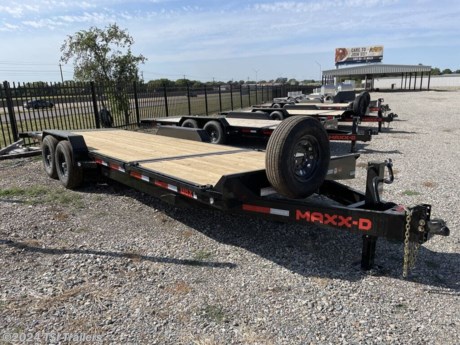&lt;h3&gt; 2023 MAXXD Trailers G8X G8X8324&lt;/h3&gt;&lt;strong&gt;Heavy Duty Features, Simple Operation&lt;/strong&gt;&lt;p&gt; The G8X is the split deck, gravity tilting version of our best-in-class T8X powered tilt trailer. The G8X tilt deck equipment trailer offers a hydraulically dampened tilting deck, with your choice of a 4&amp;#8217;, 6&amp;#8217;, 8&amp;#8217;, 10&amp;#8217; or 12&amp;#8217; stationary front deck. This gives you room to load cargo up front and still have the option to haul heavier equipment like tractors, skid steers, recreational vehicles, and SUVs or cars.&lt;/p&gt;&lt;p&gt; Available in 22&amp;#8217;, 24&amp;#8217;, 26&amp;#8217;, 28&amp;#8217;, and 30&amp;#8217; total lengths, the G8X tilt deck equipment trailer comes standard with two 7K Dexter torsion electric brake axles for a standard GVRW of 14,000 pounds. These torsion axles provide a smoother ride and a longer warranty than comparable spring axles, as well as a lower overall ride height. Combined with the mechanically simple, easy-to-tilt bed, these lower axles make your G8X tilt deck equipment trailer safe and easy to load.&lt;/p&gt;&lt;p&gt; A rugged knife-edge rear deck brings the back of the trailer all the way to the ground when the bed is tilted, making it ideal for loading low-clearance equipment and vehicles. The diamond-plate steel edge provides enhanced durability for this high-wear area as well. The G8X also includes bullnose D-rings and a full-length stake pocket and rub rail system for plenty of options when tying down your vehicles.&lt;/p&gt;&lt;p&gt; Like all MAXX-D trailers, the G8X tilt deck equipment trailer is finished with our industry-leading powder coating process. Six different steps all work together to give your tilt trailer a premium powder-coated steel surface with unmatched durability.&lt;/p&gt;&lt;p&gt; Through our expansive dealer network, we give you the option to configure your G8X tilt deck equipment trailer with a variety of options to fit your needs. Whether it&amp;#8217;s an extra set of D-rings, flooring style, coupler configuration, or your choice of jack, you can get a G8X that&amp;#8217;s perfect for whatever it is you&amp;#8217;re building.&lt;/p&gt;&lt;p&gt; We build the G8X tilt deck equipment trailer in an 83&amp;#8221; deck width or a 102&amp;#8221; overall width with drive-over fenders, in either gooseneck or bumper pull configurations. Build something great with the G5X gravity tilt equipment trailer!&lt;/p&gt; http://www.tsitrailers.com/--xInventoryDetail?id=11103699