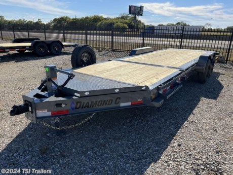 &lt;h3&gt; 2024 Diamond C HDT 22&amp;#8217; x 82&amp;#8221; 208 Package&lt;/h3&gt;&lt;p&gt; This intelligently crafted low profile tilt bed trailer is ready to take on your world, one heavy load at a time. Now featuring our exclusive ENGINEERED BEAM TECHNOLOGY (on higher GVWR packages).&lt;/p&gt;&lt;strong&gt;ENGINEERED BEAM TECHNOLOGY&lt;/strong&gt;&lt;p&gt; Exclusive to Diamond C, our higher GVWR upgrade packages feature our custom Engineered Beam Technology standard on any models 20&#39; and longer. Lighter, stronger, and engineered to deliver!&lt;/p&gt; http://www.tsitrailers.com/--xInventoryDetail?id=12915998