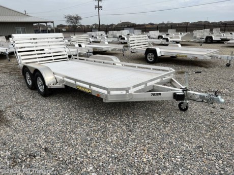 &lt;h3&gt; 2023 Aluma Tandem Axle Utility 7816R&lt;/h3&gt;&lt;p&gt; Find the right lightweight aluminum, tandem axle utility trailer for you. These open flatbed car trailers are perfect car haulers for collector cars, antique vehicles, and off-roading 4x4 vehicles.&lt;/p&gt;&lt;strong&gt;Features may include:&lt;/strong&gt;&lt;ul&gt; &lt;li&gt; 2-3500 lbs. Rubber torsion axles - Easy lube hubs&lt;/li&gt;&lt;/ul&gt;&lt;ul&gt; &lt;li&gt; Electric brakes, breakaway kit&lt;/li&gt;&lt;/ul&gt;&lt;ul&gt; &lt;li&gt; ST205/75R14 LRC radial tires (1760 lbs. cap/tire)&lt;/li&gt;&lt;/ul&gt;&lt;ul&gt; &lt;li&gt; Aluminum wheels, 5-4.5 BHP&lt;/li&gt;&lt;/ul&gt;&lt;ul&gt; &lt;li&gt; Removable aluminum fenders&lt;/li&gt;&lt;/ul&gt;&lt;ul&gt; &lt;li&gt; Extruded aluminum floor&lt;/li&gt;&lt;/ul&gt;&lt;ul&gt; &lt;li&gt; Front &amp;amp; side retaining rails&lt;/li&gt;&lt;/ul&gt;&lt;ul&gt; &lt;li&gt; A-Framed aluminum tongue, 48&quot; long with 2-5/16&quot; coupler&lt;/li&gt;&lt;/ul&gt;&lt;ul&gt; &lt;li&gt; 4) 5&#39; Aluminum ramps with storage underneath&lt;/li&gt;&lt;/ul&gt;&lt;ul&gt; &lt;li&gt; 6) Stake pockets (3 per side)&lt;/li&gt;&lt;/ul&gt;&lt;ul&gt; &lt;li&gt; 4) Recessed tie rings, SS 2000 lbs.&lt;/li&gt;&lt;/ul&gt;&lt;ul&gt; &lt;li&gt; 2) Drop-down rear stabilizer jacks&lt;/li&gt;&lt;/ul&gt;&lt;ul&gt; &lt;li&gt; Single-wheel swivel tongue jack, 1500 lbs. capacity&lt;/li&gt;&lt;/ul&gt;&lt;ul&gt; &lt;li&gt; LED Lighting package, safety chains&lt;/li&gt;&lt;/ul&gt;&lt;ul&gt; &lt;li&gt; Pull out ramps - 2-5&#39;&lt;/li&gt;&lt;/ul&gt; http://www.tsitrailers.com/--xInventoryDetail?id=13513356