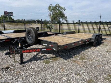 &lt;h3&gt; 2023 MAXXD Trailers G6X G6X8324&lt;/h3&gt;&lt;strong&gt;The Best Of Both Worlds&lt;/strong&gt;&lt;p&gt; The G6X is the split deck, gravity tilting version of our best-in-class T6X powered tilt trailer. The G6X gravity tilt trailer offers a hydraulically dampened tilting deck, with your choice of a 4&amp;#8217;, 6&amp;#8217; or 8&amp;#8217; stationary front deck. This gives you room to load cargo up front and still have the option to haul equipment like cars, skid steers, scissor lifts, or small forklifts in the back.&lt;/p&gt;&lt;p&gt; Available in 20&amp;#8217;, 22&amp;#8217; and 24&amp;#8217; lengths, the G6X gravity tilt car trailer comes standard with two 7K Dexter torsion electric brake axles for a GVRW of 14,000 pounds. These torsion axles provide a smoother ride and a longer warranty than comparable spring axles, as well as a lower overall ride height. Combined with the mechanically simple, easy-to-tilt bed, these lower axles make your G6X gravity tilt car trailer safe and easy to load.&lt;/p&gt;&lt;p&gt; A rugged knife-edge rear deck brings the back of the trailer all the way to the ground when the bed is tilted, making it ideal for loading low-clearance equipment&lt;/p&gt;&lt;p&gt; like scissor lifts and lighter forklifts. The diamond-plate steel edge provides enhanced durability for this high-wear area as well.&lt;/p&gt;&lt;p&gt; Like all MAXX-D trailers, the G6X gravity tilt car trailer is finished with our industry-leading powder coating process. Six different steps all work together to give your tilt trailer a premium powder-coated steel surface with unmatched durability.&lt;/p&gt;&lt;p&gt; Through our expansive dealer network, we give you the option to configure your G6X gravity tilt trailer with a variety of options to fit your needs. Whether it&amp;#8217;s an extra set of D-rings, flooring style, coupler configuration, or your choice of jack, you can get a G6X that&amp;#8217;s perfect for whatever it is you&amp;#8217;re building.&lt;/p&gt;&lt;p&gt; We build the G6X gravity tilt trailer in an 83&amp;#8221; deck width or a 102&amp;#8221; overall width with drive-over fenders, in either gooseneck or bumper pull configurations. Build something great with the G6X gravity tilt car trailer!&lt;/p&gt; http://www.tsitrailers.com/--xInventoryDetail?id=10947379