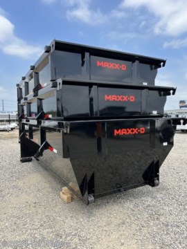 &lt;h3&gt; 2023 MAXXD Trailers ROX ROX8314 *Bin Only*&lt;/h3&gt;&lt;strong&gt;THE ULTIMATE ROLL-OFF DUMP&lt;/strong&gt;&lt;p&gt; The ROX is another example of industry-leading innovation from MAXX-D trailers. These incredibly rugged roll off dump trailers provide a unique solution for many industries, especially waste management. With a ROX roll off dump trailer, multiple roll off dumpsters can be dropped in different locations, all serviced with a single cost-effective base trailer. The ROX is extremely popular with dumpster rental companies and construction supervisors handling numerous job sites.&lt;/p&gt;&lt;p&gt; Boasting a steep 45-degree dumping angle, the ROX can handle large loads with ease thanks to the heavy duty scissor lift and hydraulic hoist. We chose to equip the ROX with a specially-chosen 22K Warrior power winch system to easily load and unload your dumpsters.&lt;/p&gt;&lt;p&gt; Each ROX ships with a standard 14,000 lb GVWR and can come with bins ranging from 6 to 18 cubic yards, with the most common bin size being the 4&amp;#8217; tall 13 cubic yard dumpster. You can choose to derate your trailer to 12,000 lb and 9,990 lb GVWRs as well, depending on your needs.&lt;/p&gt;&lt;p&gt; While the ROX excels as a roll off dump trailer, we also offer two different flatbed options for extra versatility. Whether you choose a tough steel floor or treated lumber decking, adding a few spare flatbed skids can help keep you moving in between loads.&lt;/p&gt;&lt;p&gt; Like all MAXX-D Trailers, the ROX roll off dump trailer, bins, and flatbeds are all Texas made and finished with our industry-leading powder coating process. Six different steps all work together to give your roll off dump trailer package a premium powder-coated steel surface with unmatched durability.&lt;/p&gt;&lt;p&gt; Through our expansive dealer network, we give you the choice to configure your ROX roll off dump trailer with a variety of options to fit your needs. Whether it&amp;#8217;s an extra dump bed or an entire stack of flatbeds, you can get a ROX roll off dump trailer package that&amp;#8217;s perfect for your application.&lt;/p&gt; http://www.tsitrailers.com/--xInventoryDetail?id=12298981