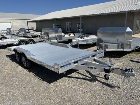 &lt;h3&gt; 2024 Aluma Utility Tandem Axle WB16-TA-DOF-EL-R-RTD&lt;/h3&gt;&lt;p&gt; Aluma offers a wide range of tandem axle trailers for a wide range of applications, from car hauling and snowmobiles to UTVs and more. Durable aluminum tandem axle trailers are lightweight, corrosion-resistant and maintenance-free.&lt;/p&gt; http://www.tsitrailers.com/--xInventoryDetail?id=14937569