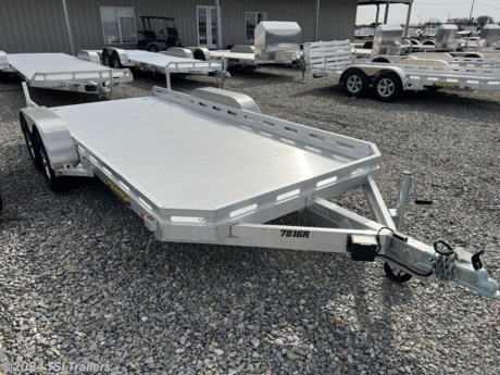 &lt;h3&gt; 2024 Aluma Utility Tandem Axle 7816R&lt;/h3&gt;&lt;p&gt; Aluma offers a wide range of tandem axle trailers for a wide range of applications, from car hauling and snowmobiles to UTVs and more. Durable aluminum tandem axle trailers are lightweight, corrosion-resistant and maintenance-free.&lt;/p&gt; http://www.tsitrailers.com/--xInventoryDetail?id=15118124