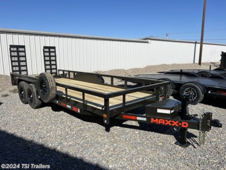 &lt;h3&gt; 2024 MAXXD Trailers U5X U5X8320&lt;/h3&gt;&lt;strong&gt;Heavy Duty Utility Muscle&lt;/strong&gt;&lt;p&gt; The U5X Tandem Axle Utility Trailer is a 14,000 lbs GVWR utility trailer made for the working man. It&amp;#8217;s an all-around versatile trailer for construction purposes and it can haul heavy materials and equipment like mini excavators or tractors with your &#190; ton truck. The U5X deck is 20&amp;#8217; long and 83 inches wide, and it weighs 3,500 lbs, so you can haul close to 10,500 lbs with this trailer.&lt;/p&gt;&lt;p&gt; Up front the U5X hooks to your vehicle with a 2 5/16&amp;#8221; DEMCO EZ-Latch adjustable coupler, mounted to a 6&amp;#8221; channel wrap tongue and a 5&amp;#8221; x 3&amp;#8221; x &#188;&amp;#8221; steel angle mainframe. The treated wood floor deck is supported by 3&amp;#8221; channel crossmembers spaced at 16&amp;#8221; apart, and a 10k drop leg jack raises and lowers the front of the trailer.&lt;/p&gt;&lt;p&gt; This trailer has a 16&amp;#8221; tall 3&amp;#8221; square tubing top-rail on the front and sides of the trailer, and has hooks and bullnose d-ring on the deck for easy tying down of cargo. Heavy-duty equipment standup ramps with built-in support knees make loading and unloading your equipment easy and safe.&lt;/p&gt;&lt;p&gt; Two 7,000 lb electric brake axles paired with 235/80 10-ply Radial tires carry the U5X down the road. Along with steel diamond plate fenders, this trailer has clear LED running lights on the sides and in the rear bumper as well.&lt;/p&gt;&lt;p&gt; Like all of our trailers, the U5X is 100% built in Texas, and is ready to get work done. We build trailers so you can dream big and work hard.&lt;/p&gt; http://www.tsitrailers.com/--xInventoryDetail?id=15131000