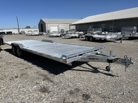 &lt;h3&gt; 2024 Aluma Utility Tandem Axle WB26H-TA-DOF-EL-R-RTD&lt;/h3&gt;&lt;p&gt; Aluma offers a wide range of tandem axle trailers for a wide range of applications, from car hauling and snowmobiles to UTVs and more. Durable aluminum tandem axle trailers are lightweight, corrosion-resistant and maintenance-free.&lt;/p&gt; http://www.tsitrailers.com/--xInventoryDetail?id=15134874