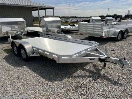 &lt;h3&gt; 2024 Aluma Utility Tandem Axle 7814R&lt;/h3&gt;&lt;p&gt; Aluma offers a wide range of tandem axle trailers for a wide range of applications, from car hauling and snowmobiles to UTVs and more. Durable aluminum tandem axle trailers are lightweight, corrosion-resistant and maintenance-free.&lt;/p&gt; http://www.tsitrailers.com/--xInventoryDetail?id=15289310