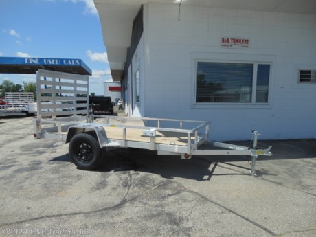 &lt;p&gt;62x10 Aluminum Frame Trailer, Wood Deck, Rail Side, Rear Ramp, Spring Axle, 15&quot; Tires, Spare Tire Mount&lt;/p&gt;
&lt;p&gt;&lt;span style=&quot;display: inline !important; float: none; background-color: #ffffff; color: #000000; font-family: Verdana,Arial,Helvetica,sans-serif; font-size: 14px; font-style: normal; font-variant: normal; font-weight: 400; letter-spacing: normal; orphans: 2; text-align: left; text-decoration: none; text-indent: 0px; text-transform: none; -webkit-text-stroke-width: 0px; white-space: normal; word-spacing: 0px;&quot;&gt;Questions? 262-673-4100&lt;/span&gt;&lt;u&gt;&lt;/u&gt;&lt;/p&gt;