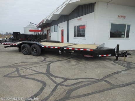 &lt;p&gt;Steel Tilt Bed Trailer, 6&#39; Stationary and 18&#39; tilt, Treated Wood Deck, 2-8000# Spring Axles, 4 Wheel Electric Brakes, 17.5&quot; Tires, 2 5/16&quot; Adjustable Coupler, Rub Rail and Stake Pockets, Hydraulic Tongue Jack, 6&quot; Drive Over Fender, Steel Tool Box, Traction Strips&lt;/p&gt;
&lt;p&gt;Questions? 262-673-4100&lt;/p&gt;