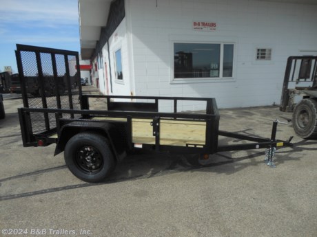 &lt;p&gt;62x8 Steel Utility Trailer, Wood Deck, Rail Side, Rear Ramp, 2&quot; Coupler, Spring Axle, 15&quot; Tires, Spare Tire Mount&lt;/p&gt;
&lt;p&gt;&lt;span style=&quot;display: inline !important; float: none; background-color: #ffffff; color: #000000; font-family: Verdana,Arial,Helvetica,sans-serif; font-size: 14px; font-style: normal; font-variant: normal; font-weight: 400; letter-spacing: normal; orphans: 2; text-align: left; text-decoration: none; text-indent: 0px; text-transform: none; -webkit-text-stroke-width: 0px; white-space: normal; word-spacing: 0px;&quot;&gt;Questions? 262-673-4100&lt;/span&gt;&lt;/p&gt;