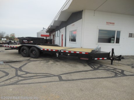 &lt;p&gt;Steel Tilt Bed Trailer, 6&#39; Stationary and 18&#39; tilt, Treated Wood Deck, 2-8000# Spring Axles, 4 Wheel Electric Brakes, 17.5&quot; Tires, 2 5/16&quot; Adjustable Coupler, Rub Rail and Stake Pockets, Steel Tool Box, 6&quot; Drive Over Fender, Spare Tire Carrier&lt;/p&gt;
&lt;p&gt;Questions? 262-673-4100&lt;/p&gt;