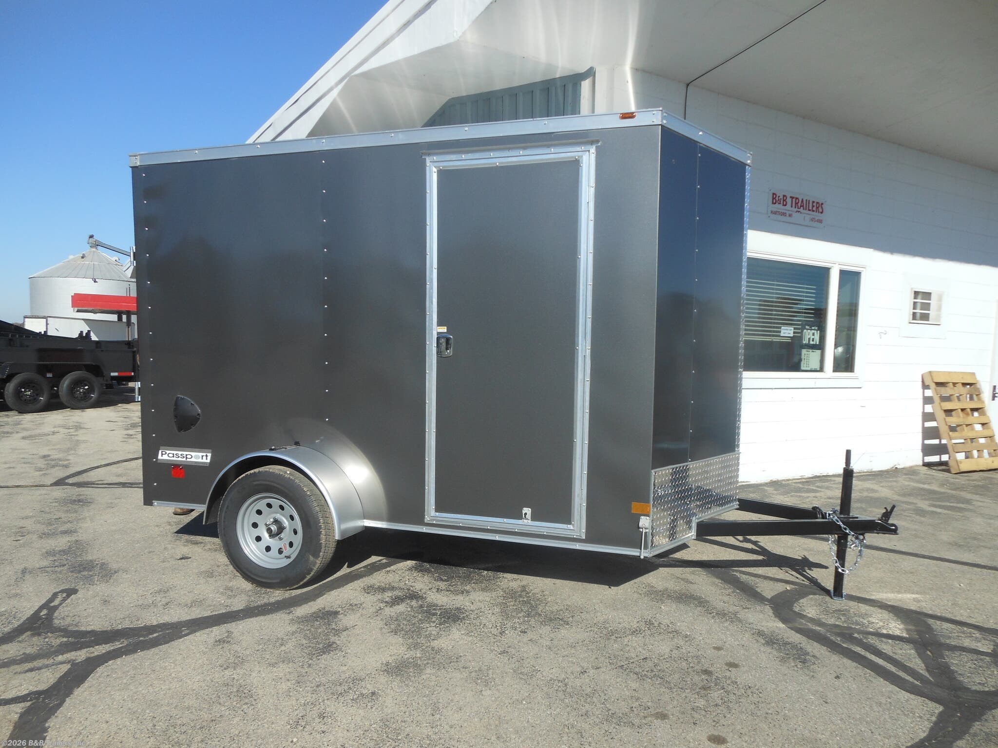 6x10 Cargo Trailer for sale New Haulmark PP6x12 TrailersUSA