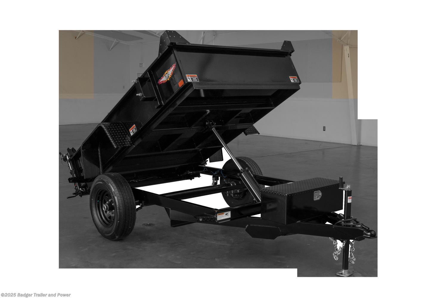 2023 H&H 5 X 8 HOMEOWNER 5000 DUMP TRAILER