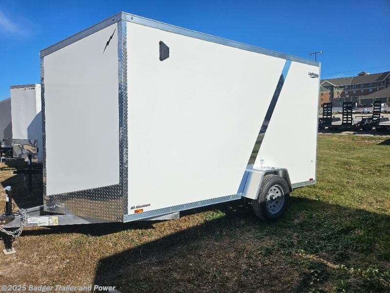 2025 Lightning Trailers VNose Cargo SA 6 X 12 V NOSE CARGO