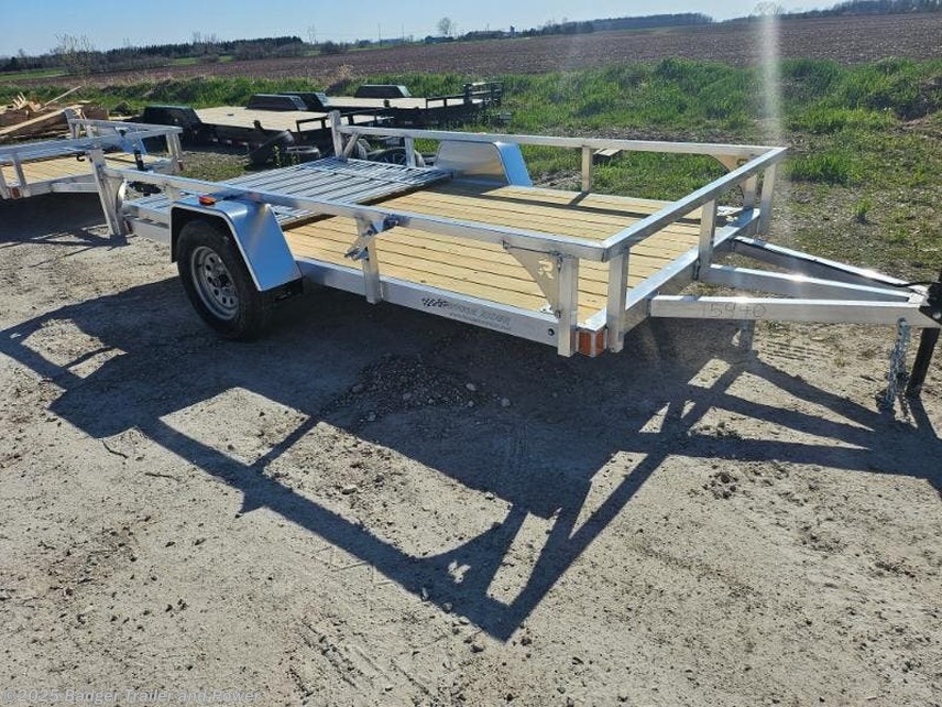 New 2025 Rance Rough Rider 6.5 x 12 ALUMINUM UTILITY TRAILER available in De Pere, Wisconsin