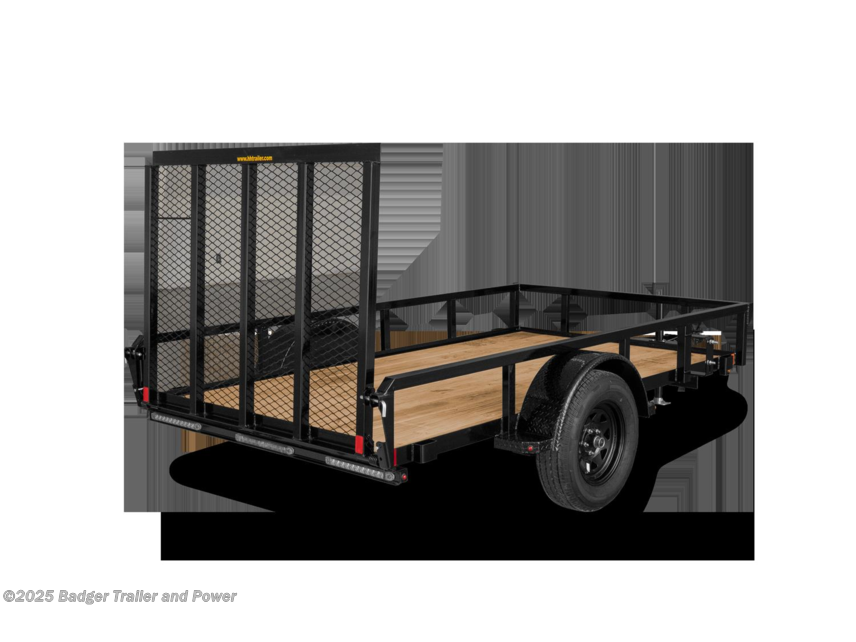New 2022 H&H H7612RS-030 H&amp;H 72 X 12 STEEL RAILSIDE UTILITY TRAILER available in De Pere, Wisconsin
