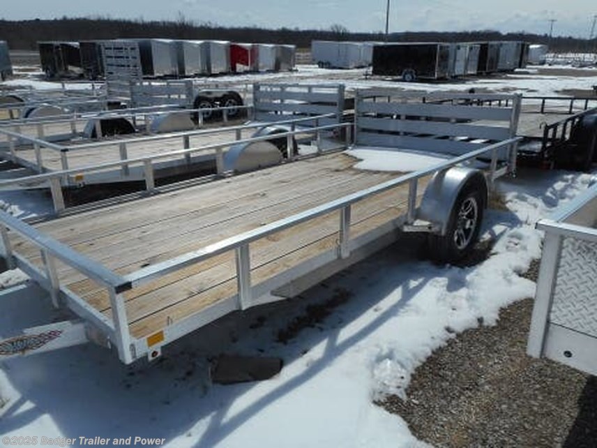 New 2025 H&H H8212RSA-030 82 X 12 H&amp;H ALUMINUM UTILITY 7RAILER available in De Pere, Wisconsin