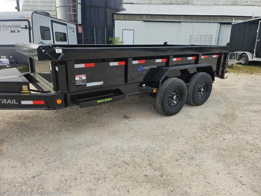 New 2025 Load Trail DL 83&quot; x 14&apos; Tandem Axle Dump Low-Pro Dump Trailer available in De Pere, Wisconsin