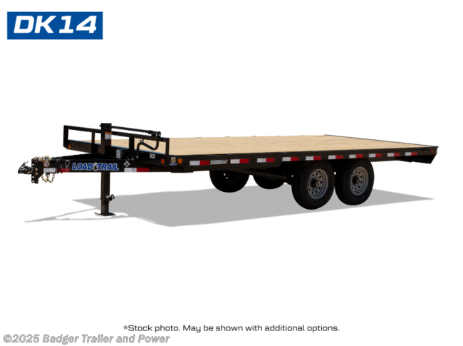 2025 Load Trail DK 102" x 20' Deck Over Pintle Hook Trailer