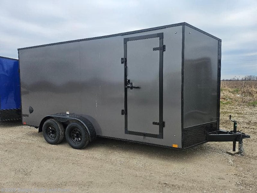 New 2025 Discovery Trailers Rover ET DISCOVERY 7 X 16 V-NOSE CARGO TRAILER 7000# available in De Pere, Wisconsin