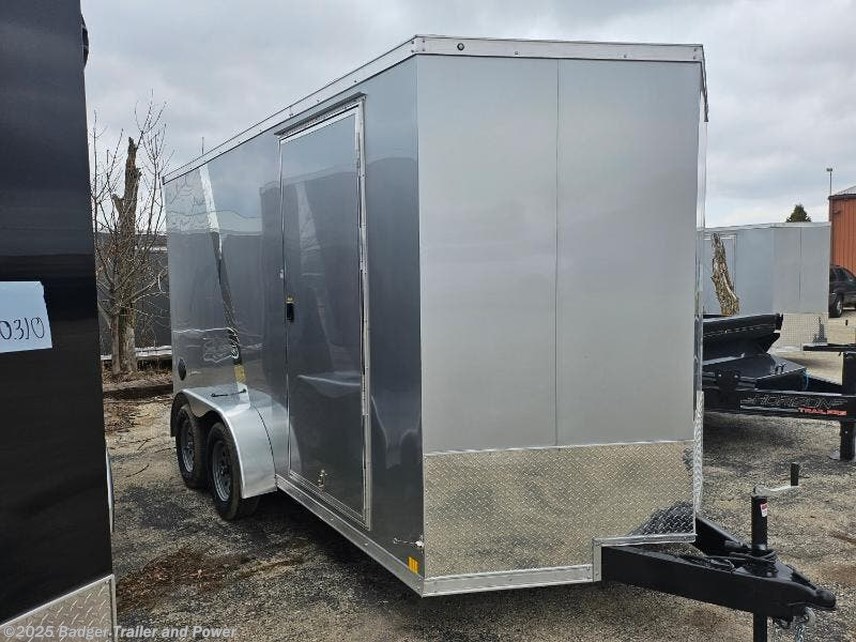 New 2025 Royal Cargo 7 x 16 V-NOSE CARGO TRAILER 7000# GVW available in De Pere, Wisconsin