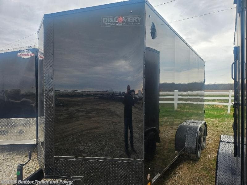 2025 Discovery Trailers Rover ET DISCOVERY 7 X 16 V-NOSE CARGO TRAILER 7000# - New Cargo Trailer for sale by Badger Trailer and Power in De Pere, Wisconsin