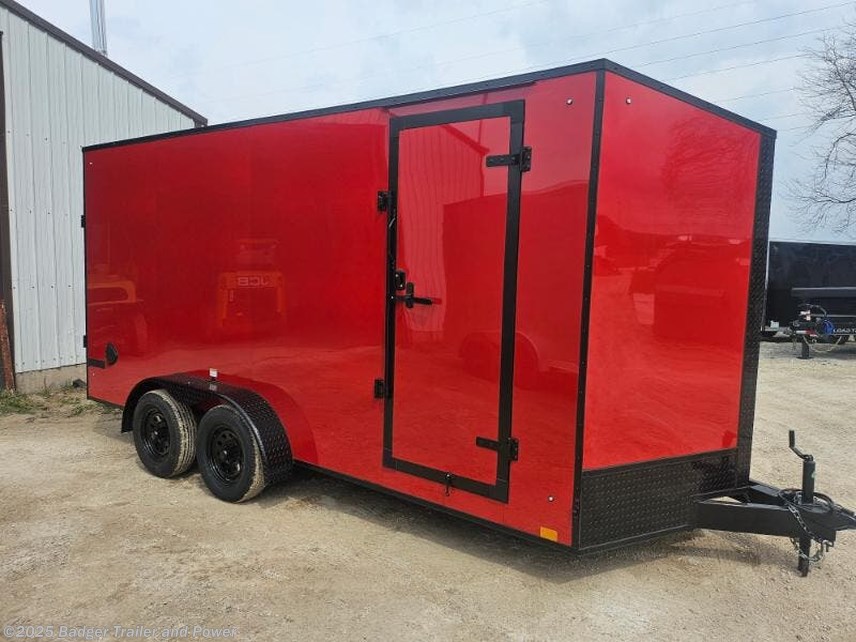 New 2025 Discovery Trailers Rover ET DISCOVERY 7 X 16 V-NOSE CARGO TRAILER 7000# available in De Pere, Wisconsin