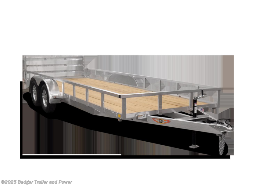New 2025 H&H H8220TRS-070  82 X 20 TANDEM AXLE ALUMINUM UTILITY TRAILER available in De Pere, Wisconsin