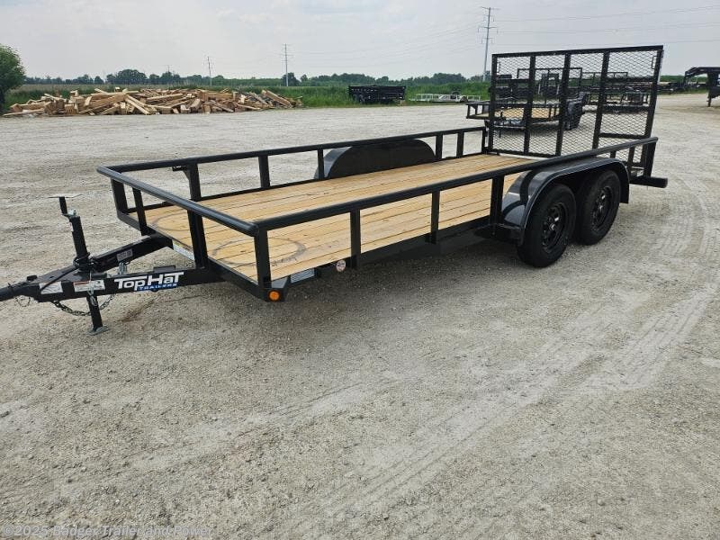 2025 Top Hat Medium Pipe Utility 83 X 16 TANDEM UTILITY TRAILER 7000# GVW - New Utility Trailer for sale by Badger Trailer and Power in De Pere, Wisconsin