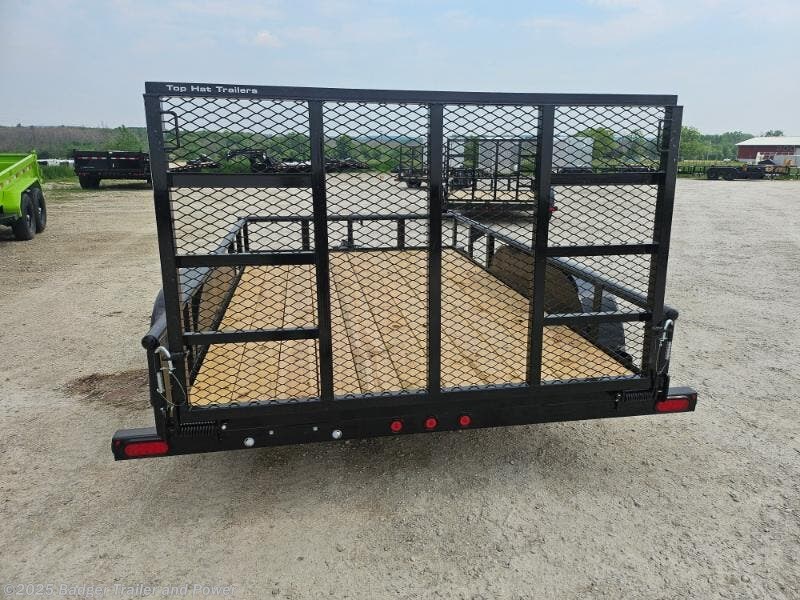 2025 Medium Pipe Utility 83 X 16 TANDEM UTILITY TRAILER 7000# GVW by Top Hat from Badger Trailer and Power in De Pere, Wisconsin