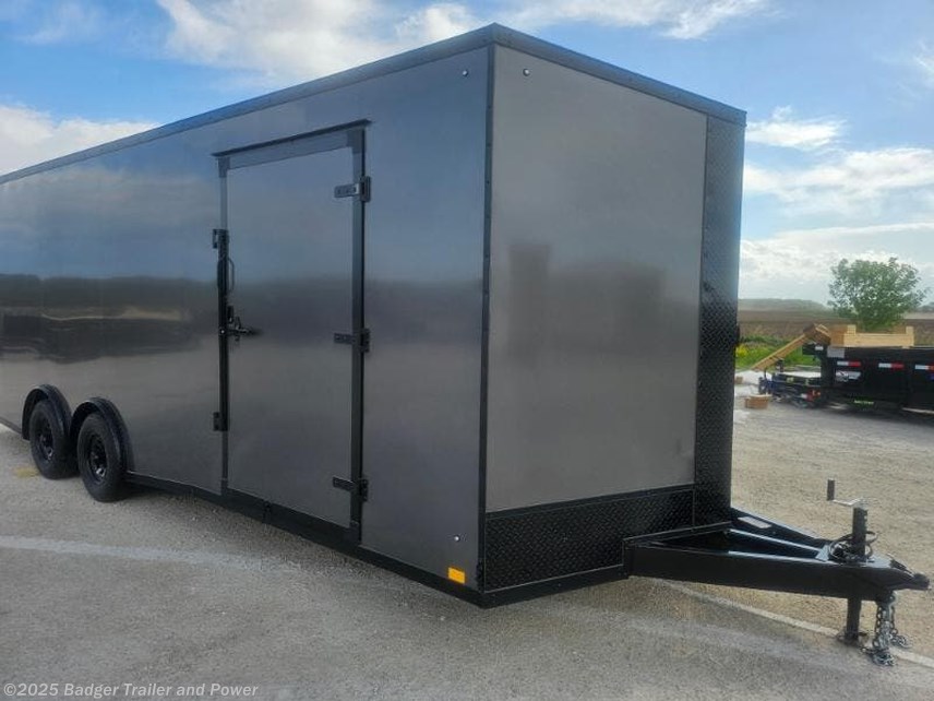New 2026 Discovery Trailers Rover ET DISCOVERY 8.5 X 24 V-NOSE CAR HAULER 10000# available in De Pere, Wisconsin