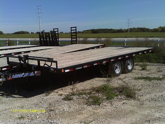 2025 Load Trail DK 102" x 20' Deck Over Pintle Hook Trailer