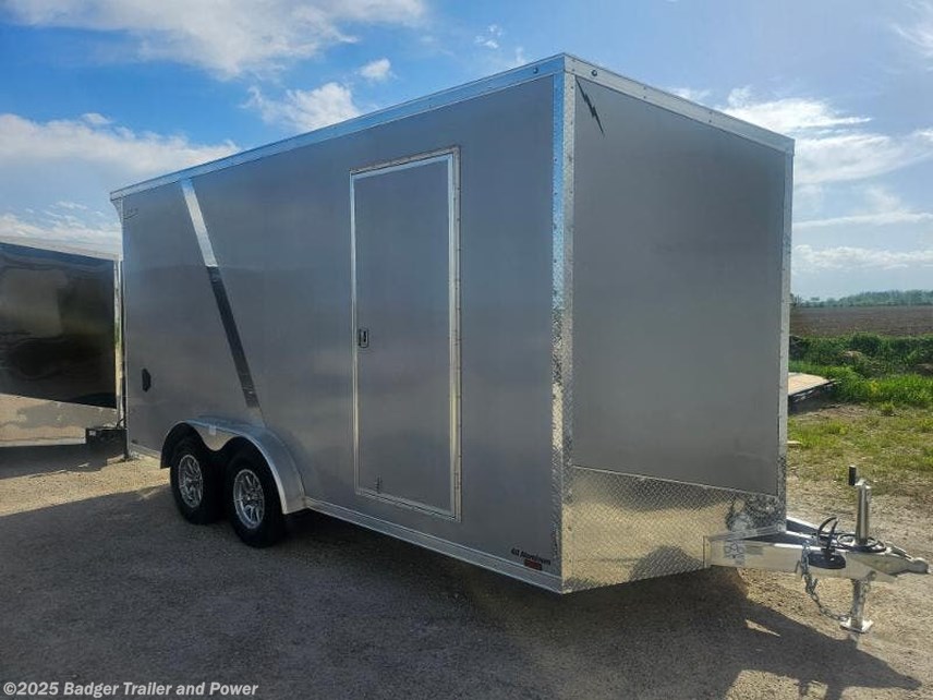 New 2025 Lightning Trailers V-Nose Cargo SA 7.5 X 16 V NOSE CARGO 7000# GVW available in De Pere, Wisconsin