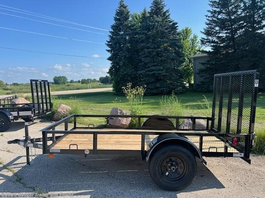 New 2025 Top Hat Medium Pipe Utility 5 X 10 STEEL UTILITY TRAILER 2990# GVW available in De Pere, Wisconsin