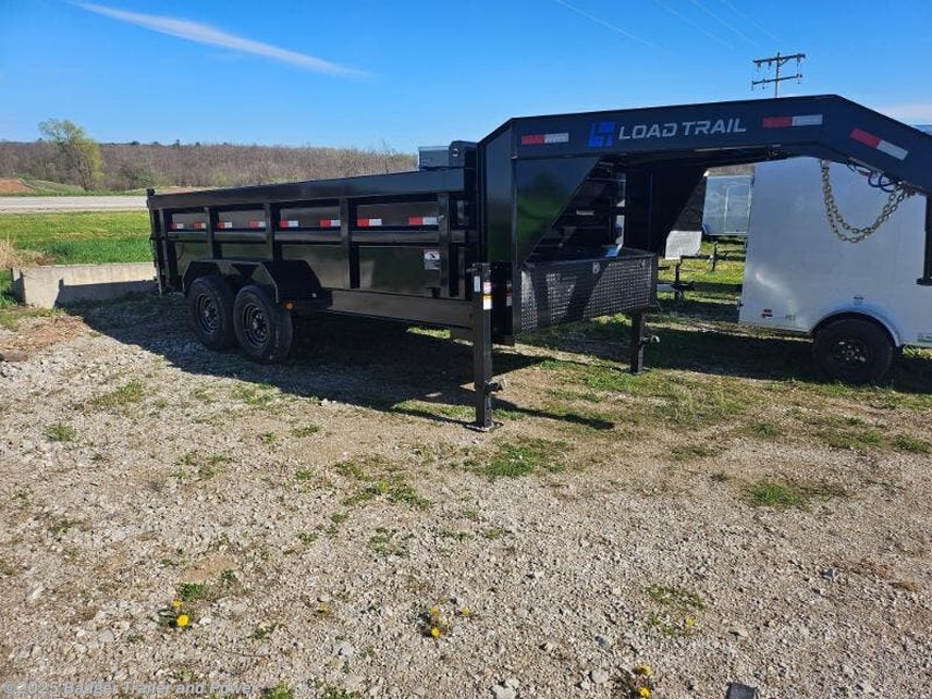 New 2026 Load Trail DG 83&quot; x 14&apos; Tandem Axle Gooseneck Low-Pro Dump Trail available in De Pere, Wisconsin