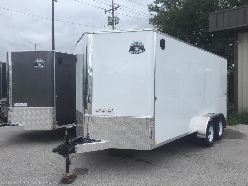New 2027 R&M Trailer Mfg EC 7 16 TAS White available in Omaha, Nebraska
