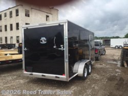 New 2027 R&M Trailer Mfg 7x16 Black Contractor V available in Omaha, Nebraska