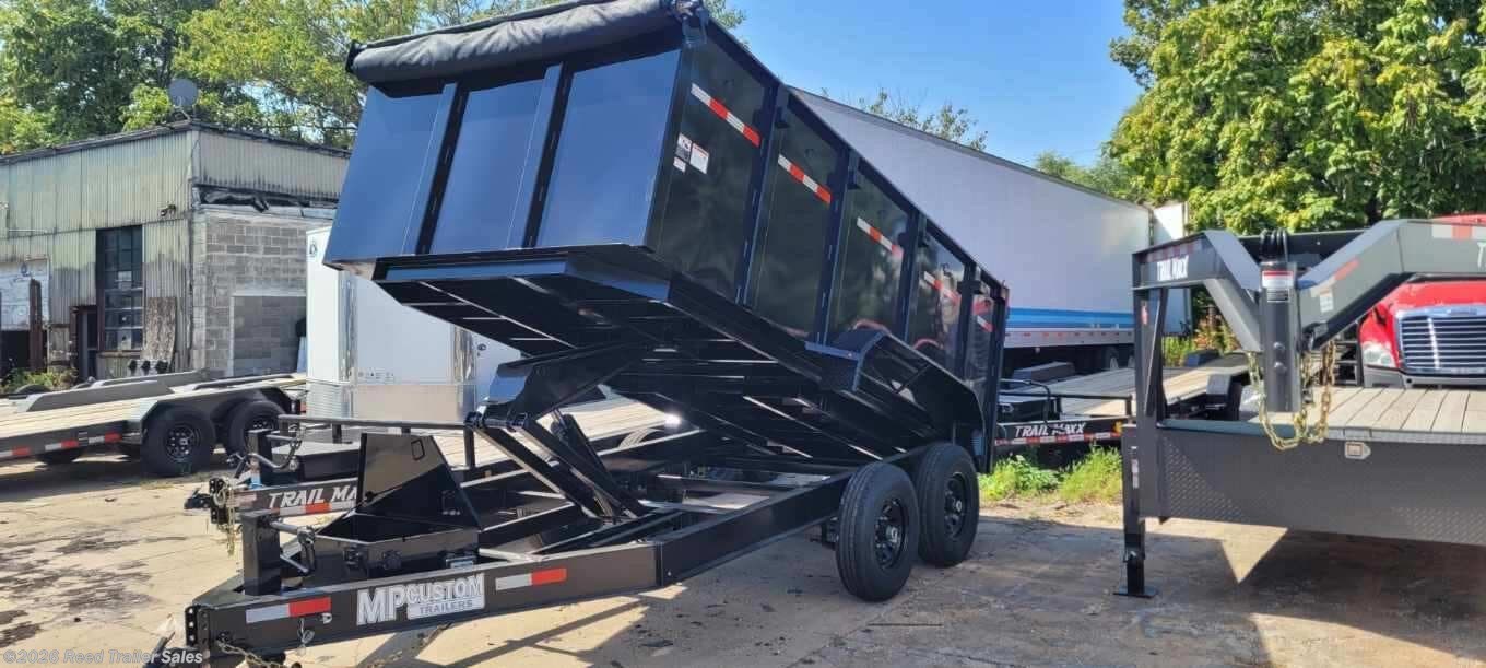 2025 MP Custom Trailers 14FT 14K 4FT WALLS - New Dump Trailer for sale by Reed Trailer Sales in Omaha, Nebraska