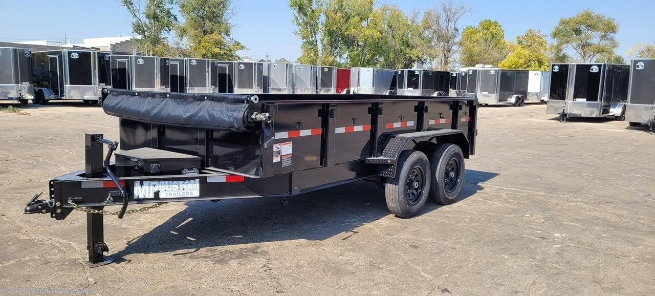2025 MP Custom Trailers 14ft 14k 2ft tall - New Dump Trailer for sale by Reed Trailer Sales in Omaha, Nebraska