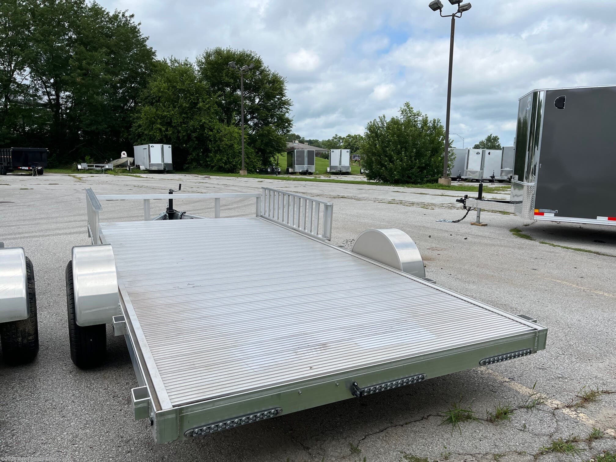 2026 R&M Trailer Mfg 8.5X14 R&amp;M aluminum - New ATV Trailer for sale by Reed Trailer Sales in Omaha, Nebraska