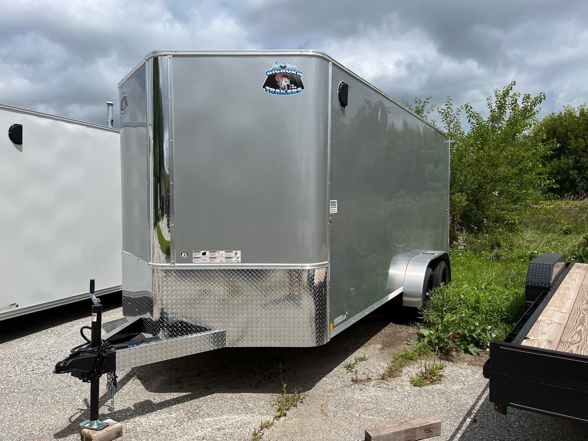 2026 R&M Trailer Mfg 7x16 TAS Silver