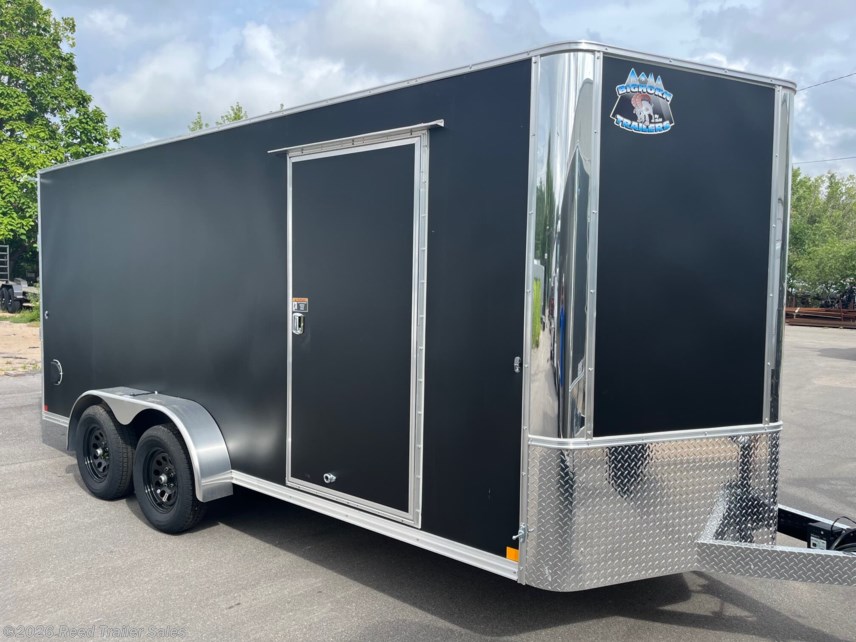 New 2027 R&M Trailer Mfg EC 7 16 TA Flat Black available in Omaha, Nebraska