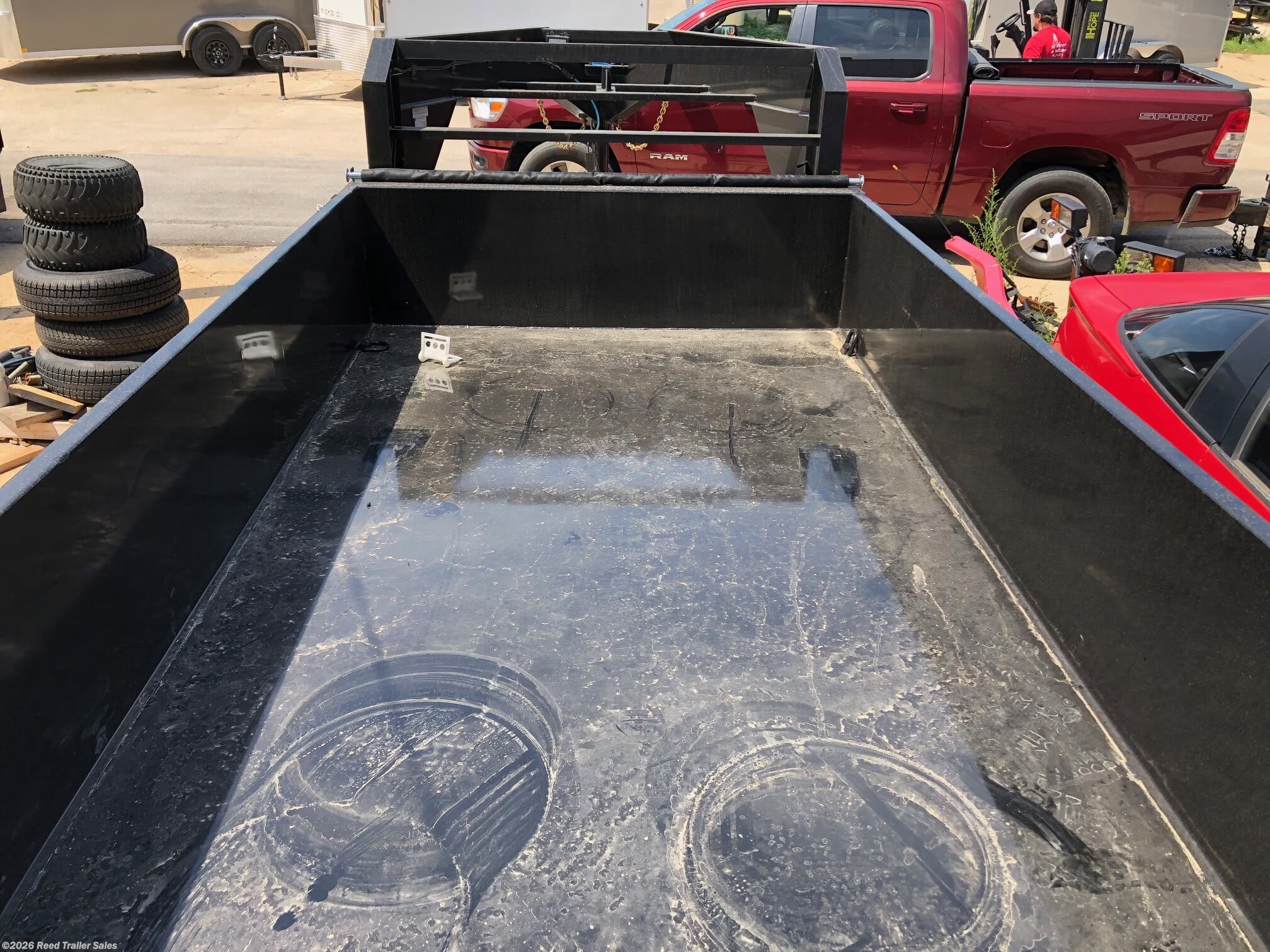 2025 14ft 14k 2ft tall Goosenck dump trailer by MP Custom Trailers from Reed Trailer Sales in Omaha, Nebraska