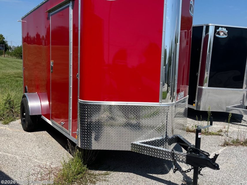 New 2027 R&M Trailer Mfg EC 6 12 SAS RED available in Omaha, Nebraska