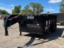 2025 MP Custom Trailers 14ft 14k 4ft tall Goosenck dump trailer - New Dump Trailer for sale by Reed Trailer Sales in Omaha, Nebraska