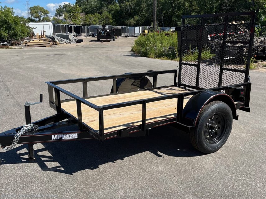 New 2025 MP Custom Trailers 5x8 ATV utility trailer w/ramp gate available in Omaha, Nebraska